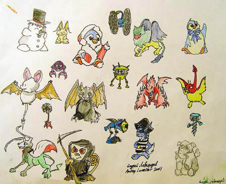 Andrey_Levanidov._Neopets_(study)