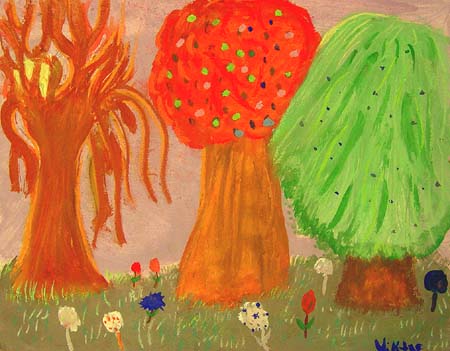 Viktor_Klimenko._Three_trees