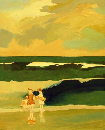 Luchia._Landscape (study) unfinished