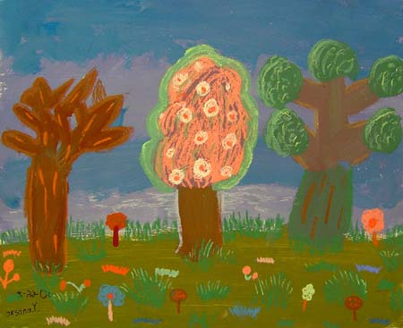 Oksana_Yerina._Three_trees_1