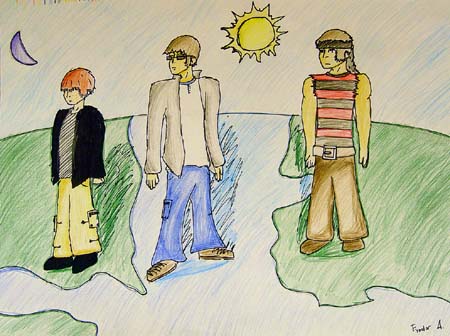 Fedor_Antonov._Three_figures