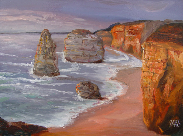 Landscape_7. 12x16_inches. Oil_on_panel